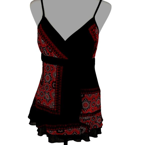 IZ Buyer Wmns Cami Top Sz L  100% Polyester  NWOT Bust 36"Shoilder to hem 26"Y2K - Picture 1 of 8